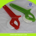 Custom logo cheap plastic blade pizza cutter wheel